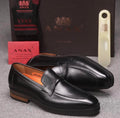 Mocassins en cuir pour homme de la marque ANAX.