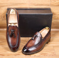 Mocassins à pampilles pour hommes