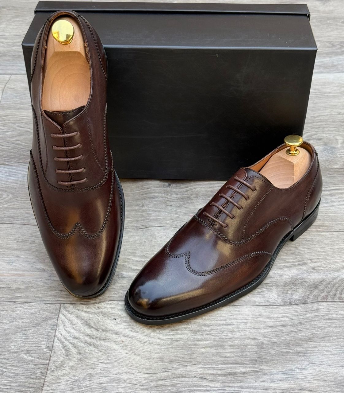 Chaussures Richelieu à bout golf (Wingtip Oxford)