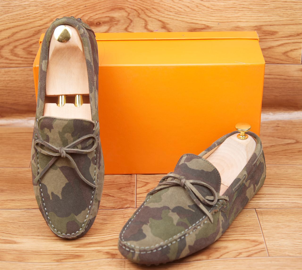 Mocassins à picots pour homme