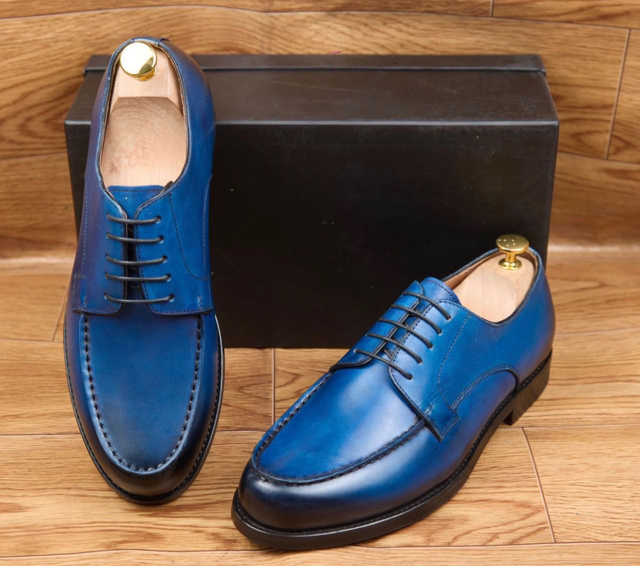 Chaussures Derby à bout chasse