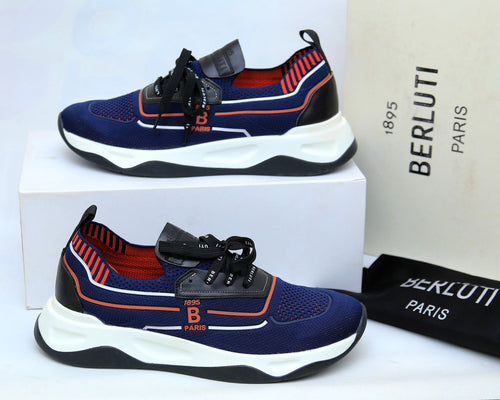 Basket emblématique Berluti Shadow (Elle combine le savoir-faire bottier de la maison de luxe française avec un esprit urbain et sportif)