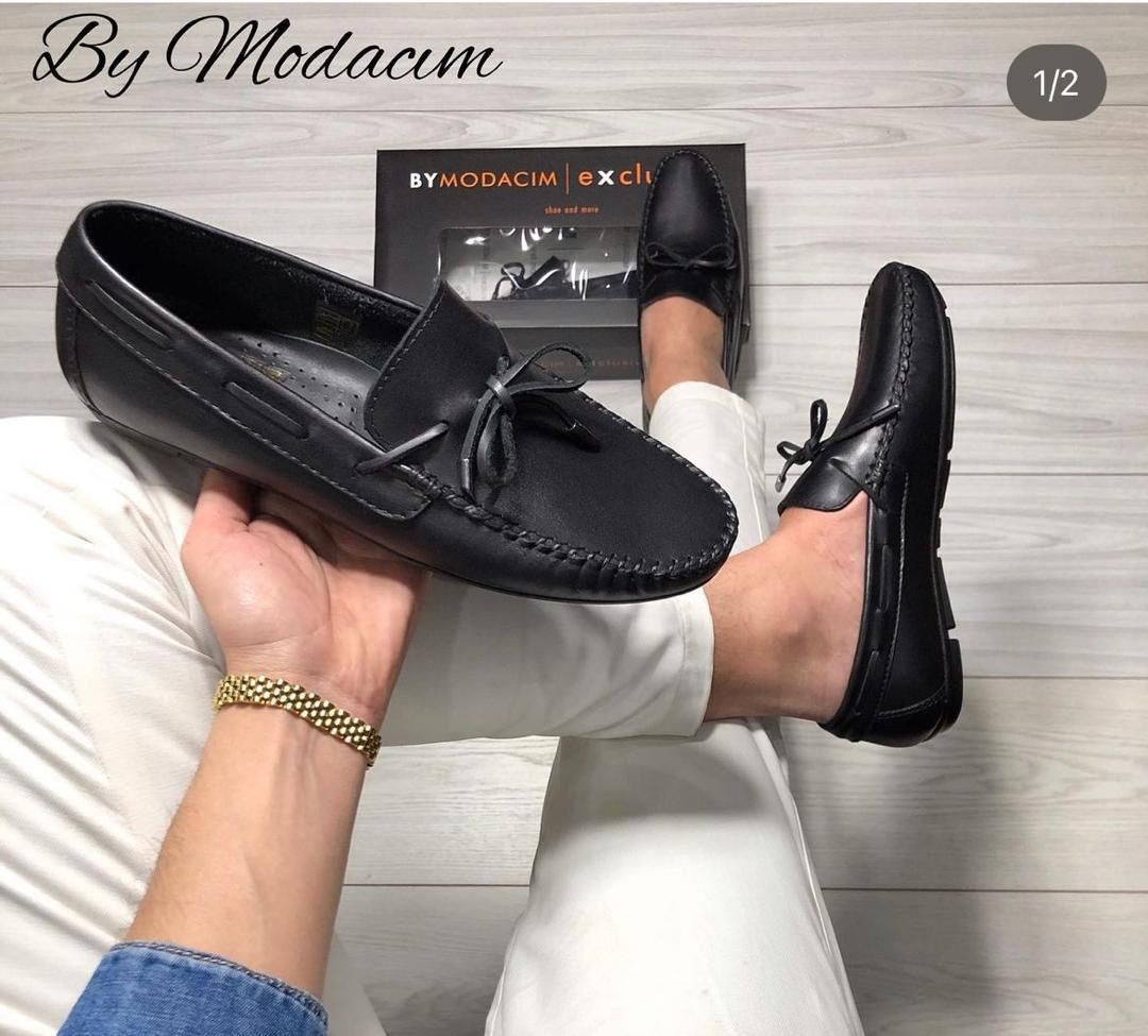 Mocassin pour homme (modèle de type "Driver" ou chaussure de conduite) de la marque By Modacim
