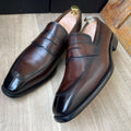 mocassin de type "Penny Loafer"