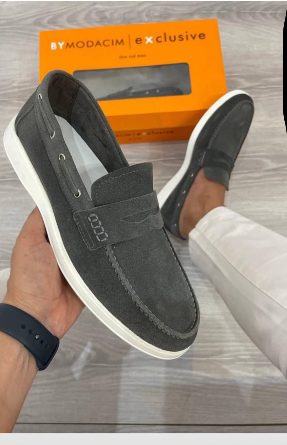 Mocassin d'été de type "Penny Loafer" ou "Summer Walk"