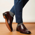 Richelieu « One Cut » (ou Wholecut en anglais) pour homme