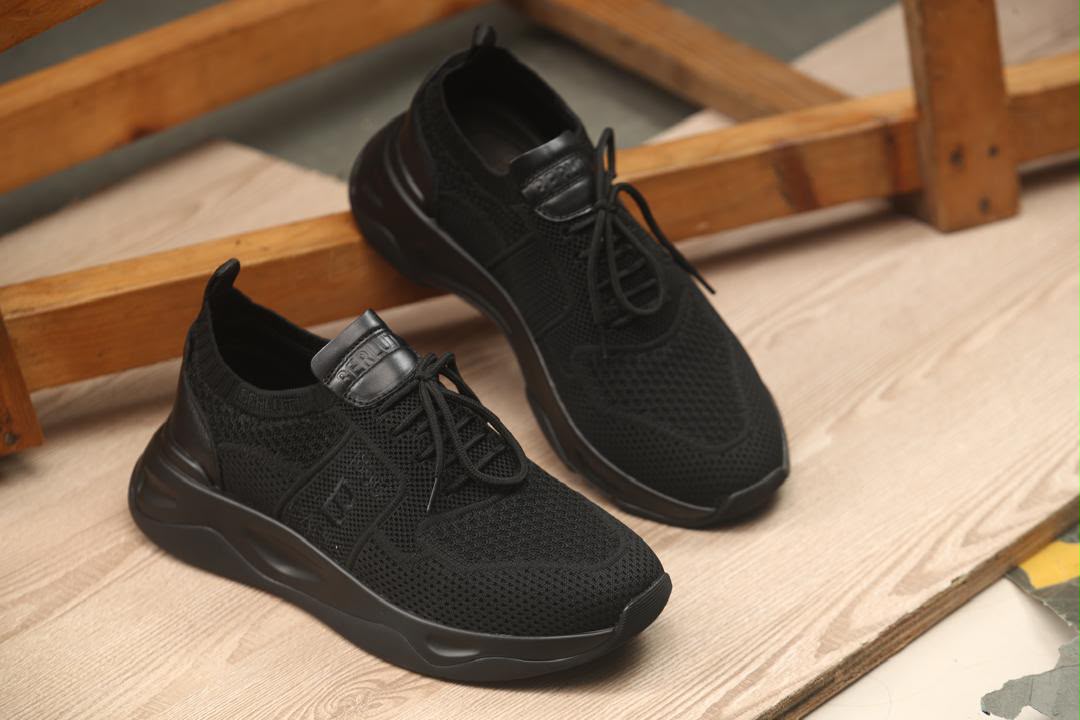 Basket Berluti Shadow version Jet Black