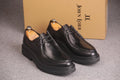 Chaussure derby de style tyrolien