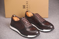 Baskets habillées en cuir pour homme de la marque GABANI SHOES