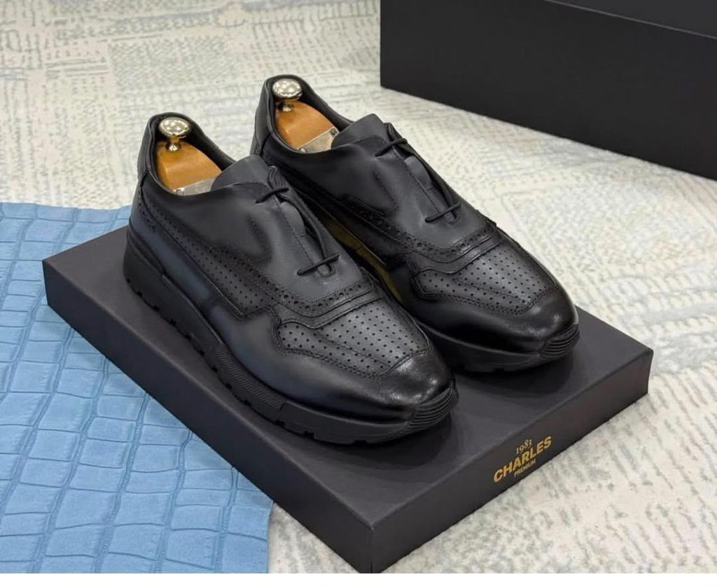Sneaker hybride richelieu
