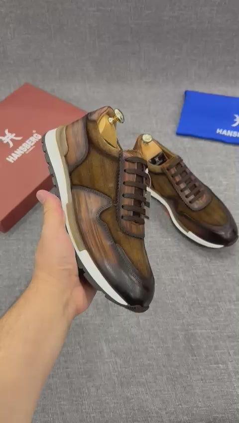 Sneaker de luxe pour homme de la marque turque Hansberg